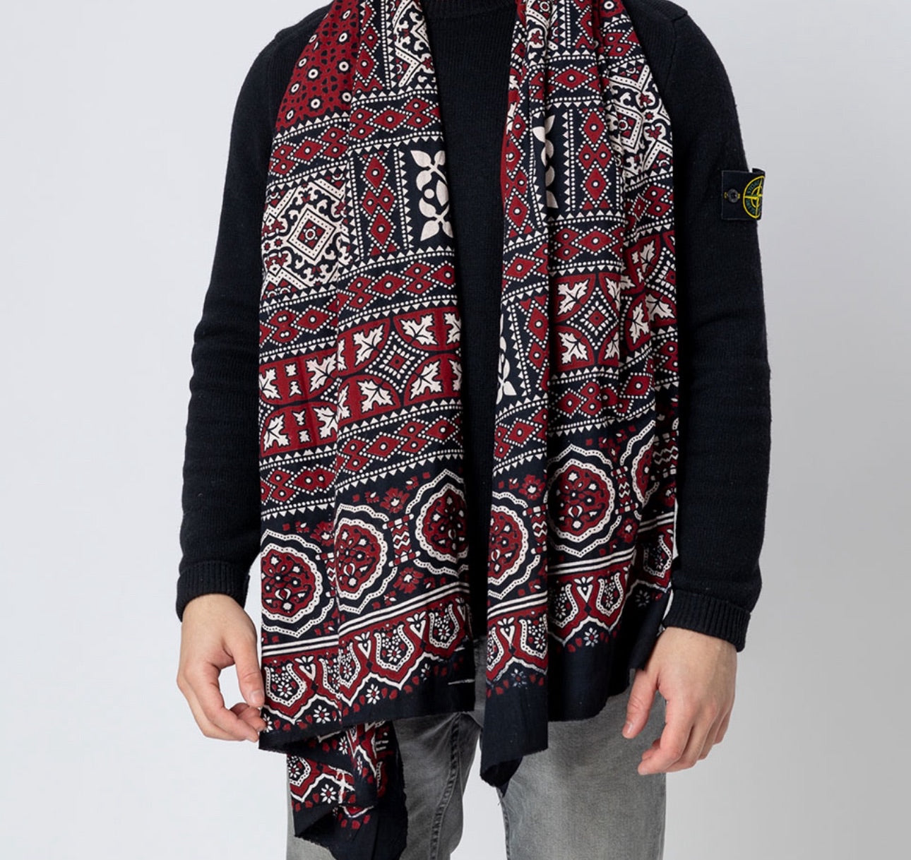 Chandio Heritage Ajarak Scarf - Artisan Crafted | Premium Finish | Unisex