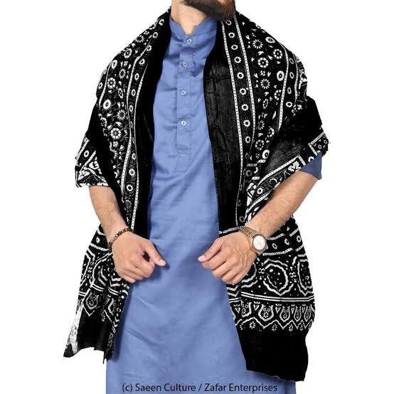 Chandio Heritage Ajarak Scarf - Artisan Crafted | Premium Finish | Unisex